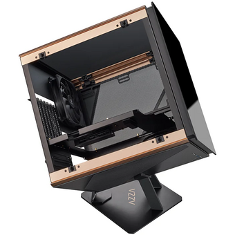  Корпус Azza Regis черный (CSAZ-902 Regis) без БП ATX 4x120mm 2xUSB3.0 audio bott PSU 