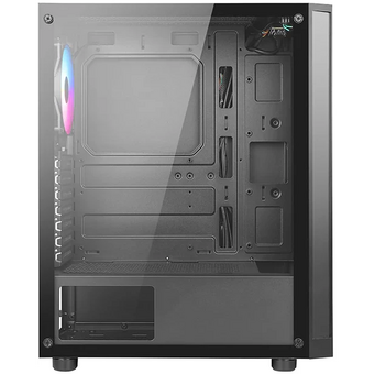  Корпус Azza Spectra черный (CSAZ-280B Spectra) без БП ATX 7x120mm 2x140mm 2xUSB2.0 1xUSB3.0 audio bott PSU 