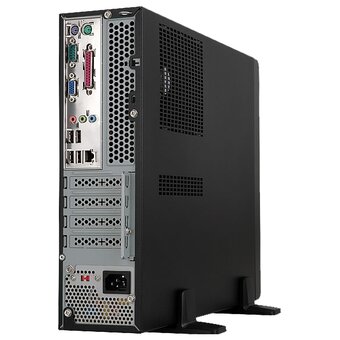  Корпус INWIN BL641 (6102794) mATX, Slim-Desktop, черный, 300Вт 