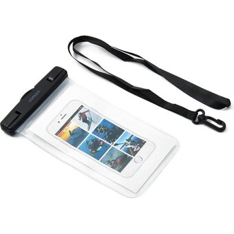  Чехол UGREEN LP186 60959 Waterproof Phone Pouch Black/Transparent 