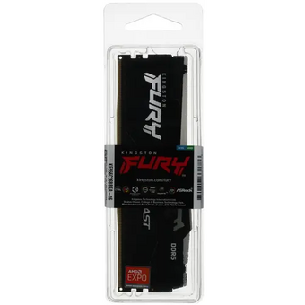  ОЗУ Kingston Fury Beast Black Expo (KF556C36BBEA-16) DDR5 - 1x 16ГБ 5600МГц, DIMM, Ret 