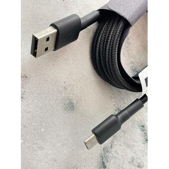  Кабель XIAOMI Mi Braided USB Type-C Cable 100cm Black SJV4109GL 