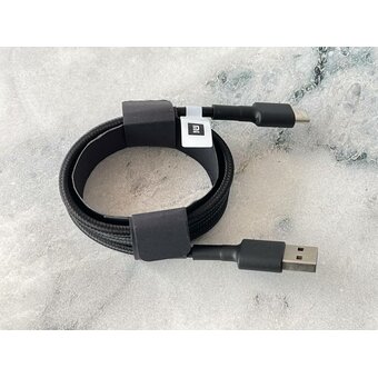  Кабель XIAOMI Mi Braided USB Type-C Cable 100cm Black SJV4109GL 