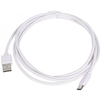  Кабель Cactus CS-USB.A.USB.C-1.8 USB m-USB Type-C m 1.8м белый 