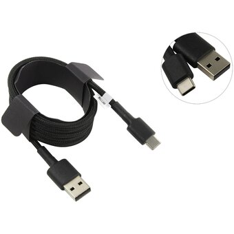  Кабель XIAOMI Mi Braided USB Type-C Cable 100cm Black SJV4109GL 