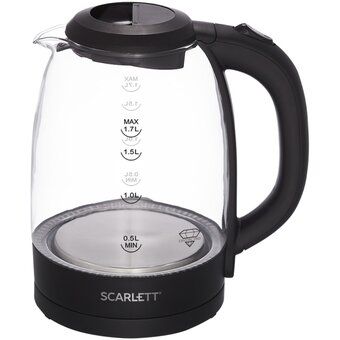  Электрочайник Scarlett SC-EK27G11 черный 
