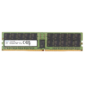  ОЗУ Samsung M321R8GA0PB0-CWM DDR5 64GB 5600MHz OEM PC5-44800 CL40 DIMM ECC 288-pin 1.1В dual rank OEM 