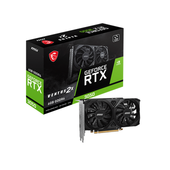  Видеокарта MSI GeForce RTX 3050 Ventus 2X 6G 