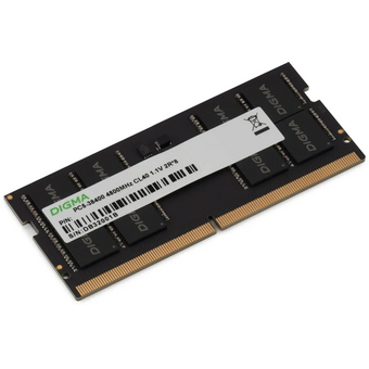  ОЗУ Digma DGMAS54800016S DDR5 16GB 4800MHz RTL PC5-38400 CL40 SO-DIMM 262-pin 1.1В single rank Ret 