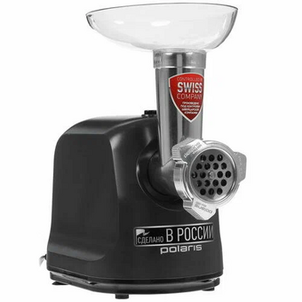  Мясорубка Polaris PMG 1873 RUS черный 