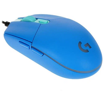  Мышь Logitech G102 LightSync (910-005810) оптическая (8000dpi) USB (5but) синий 