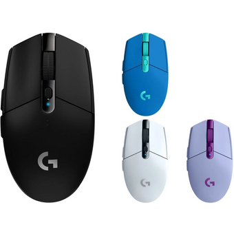  Мышь Logitech G304 Lightspeed (910-006016) оптическая (12000dpi) беспроводная USB (5but) синий 