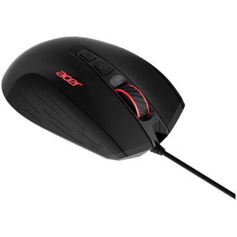  Мышь Acer OMW124 (ZL.MCEEE.00Y) черный оптическая 6400dpi USB 6but 