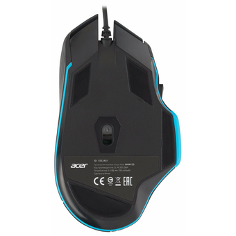  Мышь Acer OMW123 (ZL.MCEEE.00X) черный оптическая 6400dpi USB 6but 