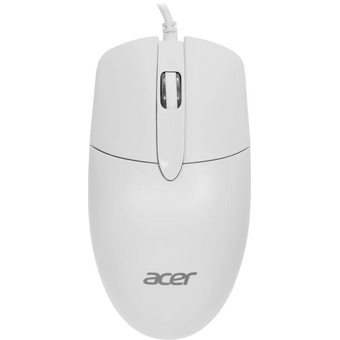  Мышь Acer OMW300 (ZL.MCECC.01V) белый оптическая 1200dpi USB 3but 