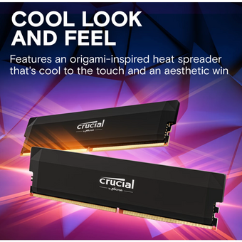  ОЗУ Crucial CP2K16G60C36U5B 32GB DDR5 UDIMM 6000MHz kit 2*16gb, 1.35V 