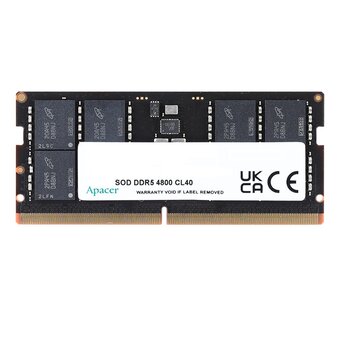  ОЗУ Apacer AS08GHB48CTDBGH/FS.08G2A.RTH DDR5 8GB 4800MHz SO-DIMM (PC5-38400) CL40 1.1V (Retail) 1024*16 