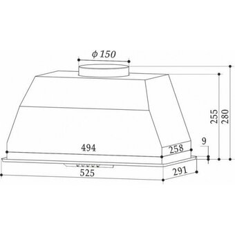  Вытяжка EXITEQ EX-1266 