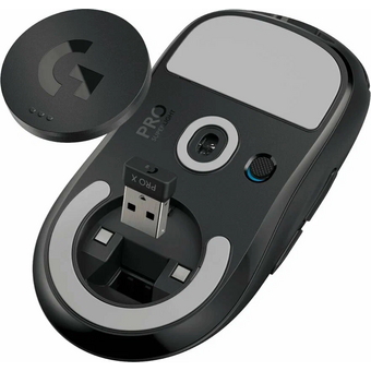 Мышь Logitech G Pro X Superlight 2 (910-006634) черный оптическая (25600dpi) беспроводная USB (4but) 