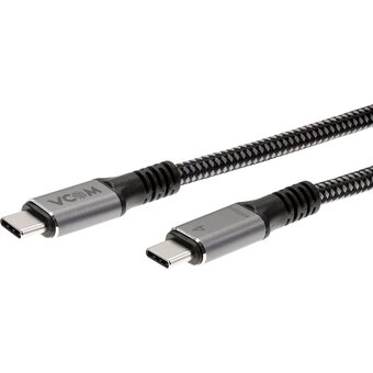  Кабель VCOM CU540M-1.2M Thuderbolt4/USB4 Type C 5K@60Hz 40GBps PD 100W 5A 1.2м 