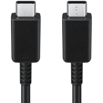  Кабель SAMSUNG EP-DN97 USB-C-USB-C 1m 5A5 Черный EP-DN975BBEGWW 