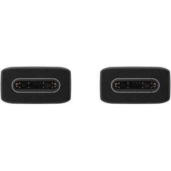  Кабель SAMSUNG EP-DN97 USB-C-USB-C 1m 5A5 Черный EP-DN975BBEGWW 