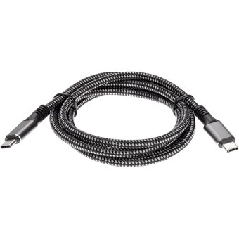  Кабель VCOM CU540M-1.2M Thuderbolt4/USB4 Type C 5K@60Hz 40GBps PD 100W 5A 1.2м 