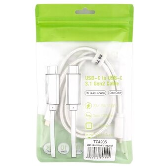  Кабель TELECOM TC420S USB3.1 C/M 1m 
