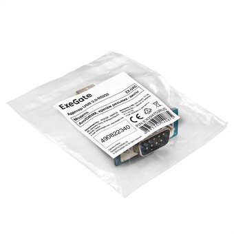  Адаптер Exegate EX294753RUS USB 2.0-RS232 EX-UAS (Am/DB9M, крепеж разъема- винты) 