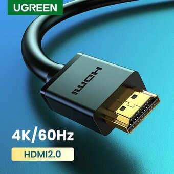  Кабель UGREEN HD104 10108 HDMI Male To Male Cable 3m Black 