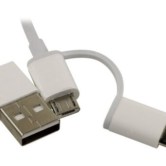  Кабель XIAOMI Mi 2-in-1 USB Cable Micro-USB to Type-C 100cm SJV4082TY 