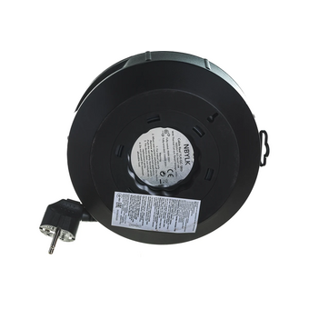  Кабельный барабан Electraline Fixed Panel 49076, 4 гнезда, кабель ПВС 3x1,0-4М 