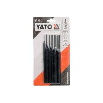  Набор выколоток YATO YT-47121 1,5-8мм 6 предметов 