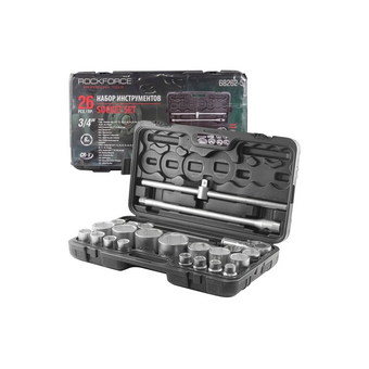  Набор инструментов ROCKFORCE RF-68262-5(51641) 26пр, 3/4" 1" 