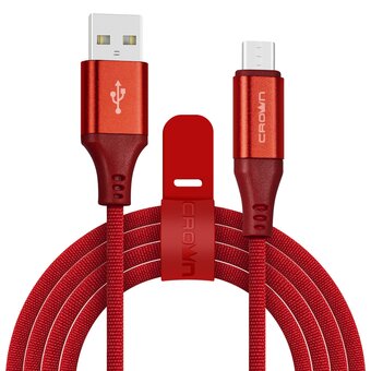  Кабель Crown CMCU-3103M red USB - microUSB 