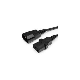  Кабель питания Cablexpert PC-189-1-1.8M сист.блок-монитор C13-C14 3x1кв.мм 1.8м черный 