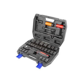  Набор инструментов Rockforce RF-4323-5MPB(54615) ударных 32пр.1/2" 6гр. 