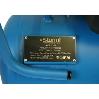  Воздушный компрессор Sturm! AC93124P Professional 