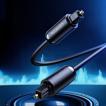  Кабель UGREEN AV122 70892 Toslink Optical Audio Cable 2m Black 