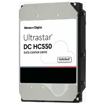  HDD WD Ultrastar DC HC550 0F38361 WUH721816AL5204 SAS 3.0 16TB Server (7200rpm) 512Mb 3.5" 