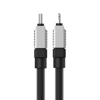  Дата-кабель Baseus CoolPlay (CAKW000001) Fast Charging Type-C to iP 20W 1m Black 