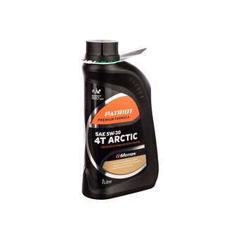  Масло полусинтетическое PATRIOT G-Motion 5W30 4Т Arctic 1л (850030100) 