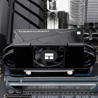  Радиатор Thermalright HR-10-2280-Pro-BL черный Al 95gr Ret 