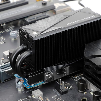  Радиатор Thermalright HR-10-2280-Pro-BL черный Al 95gr Ret 