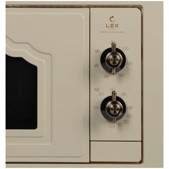  Встраиваемая микроволновая печь LEX Bimo 20.04 Ivory 