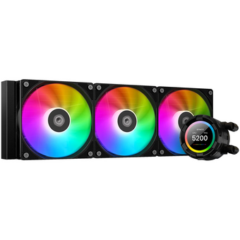  СВО ID-COOLING SL360 XE LGA20XX/1700/1200/115X/AM5/AM4 (TDP 350W, PWM, LCD Display, Triple ARGB Fan 120mm) Ret 