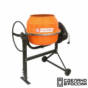  Бетономешалка КАЛИБР БСЭ-120СВ 