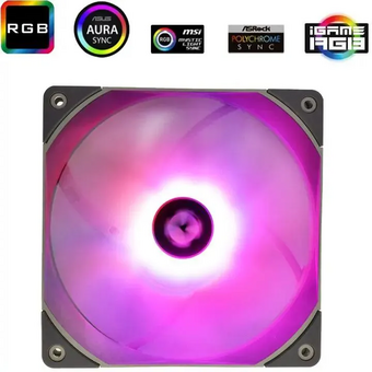  Вентилятор Thermalright TL-C14L-RGB 4-pin 26.6dB 160gr LED Ret 