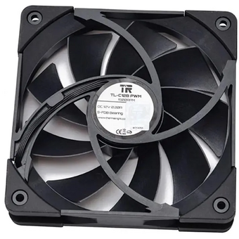  Вентилятор Thermalright TL-C12-B черный 4-pin 25.6dB 135gr Ret 