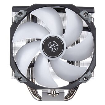  Вентилятор Silverstone G53ARV140ARGB20 High-performance 140mm CPU cooler with four d6mm copper heat-pipes designed specific 